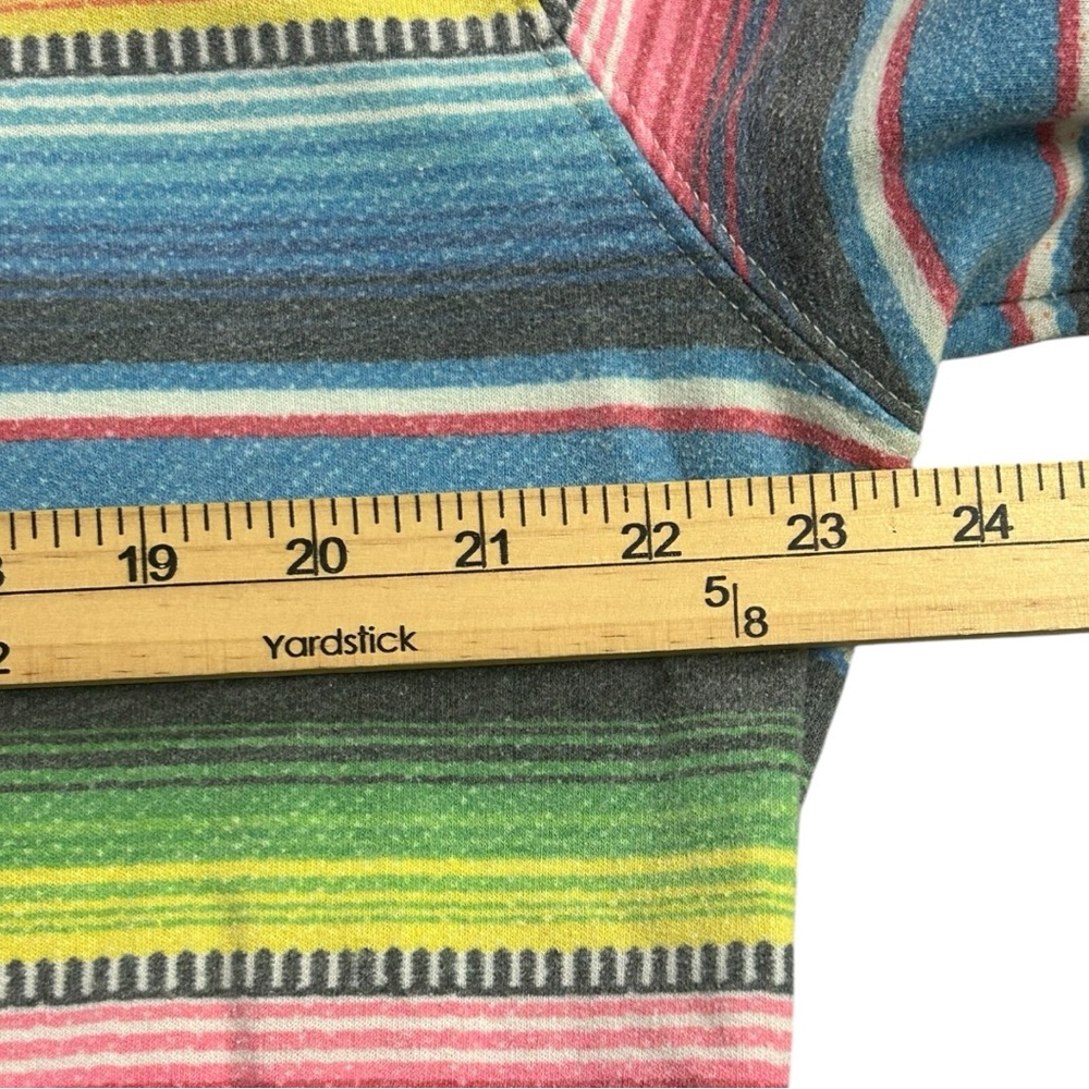 Chubbies Men’s Multicolor Striped Crew Neck Sweat Shirt‎  Sz M - Picture 3 of 7